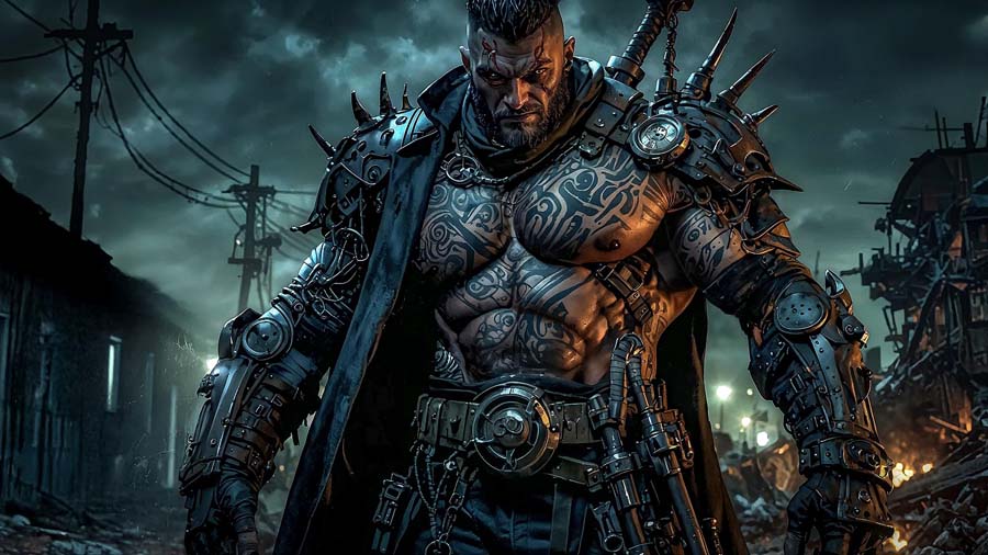 New Characters in my Wasteland Series done in my new HybridCom style! This is "Connor Rikks".