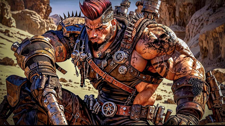 HybribCom Wasteland Warrior